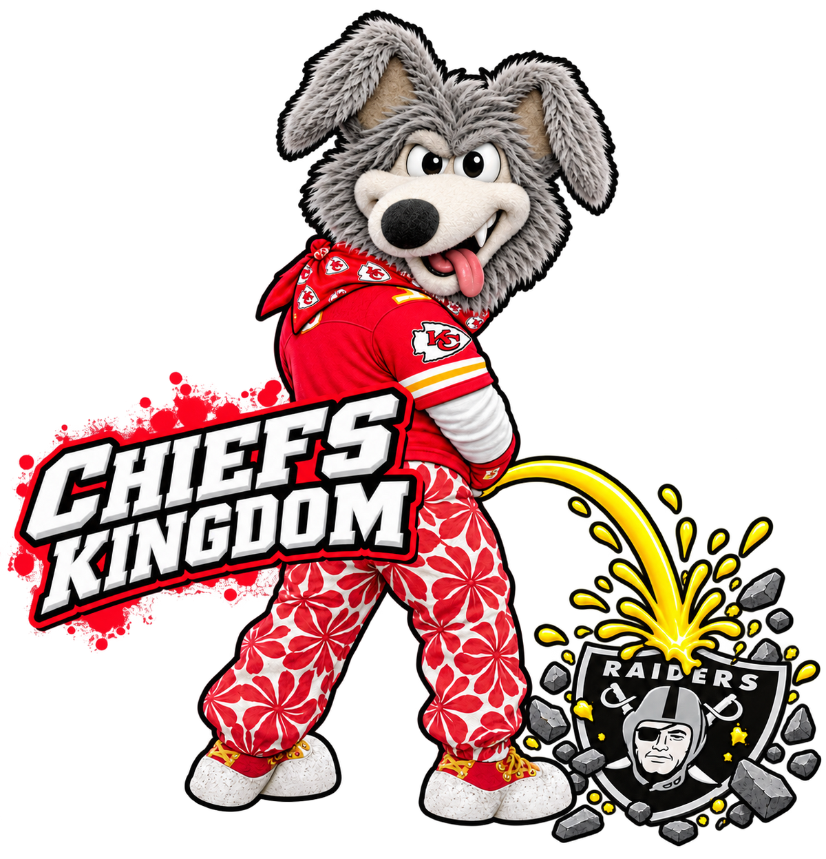 Kansas City Chiefs Door Lights
