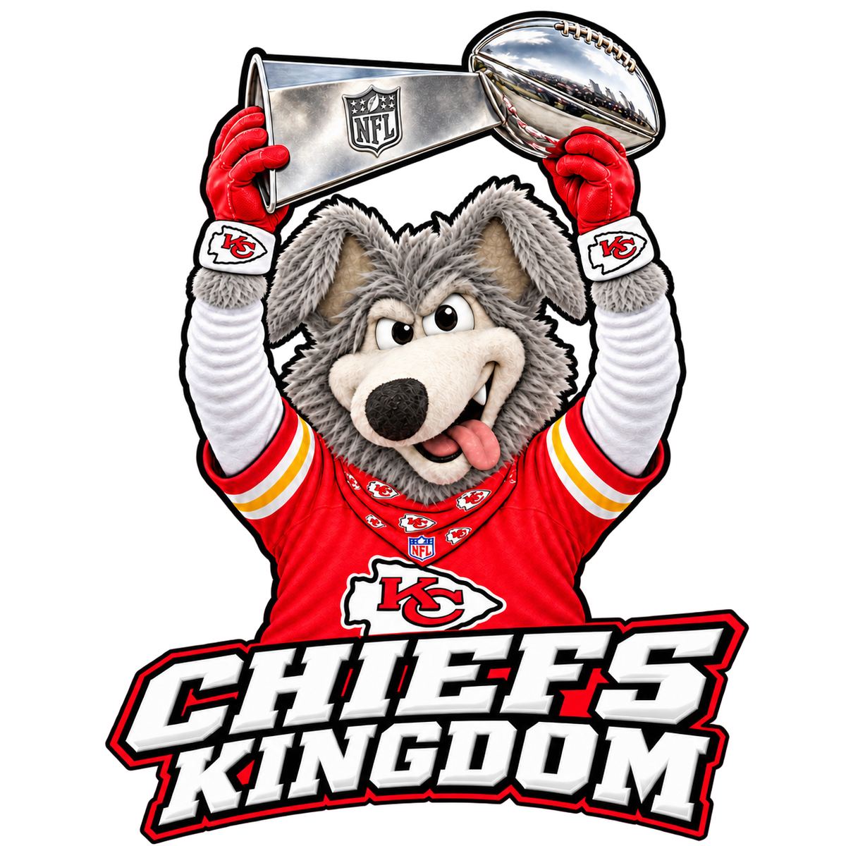 Kansas City Chiefs Door Lights