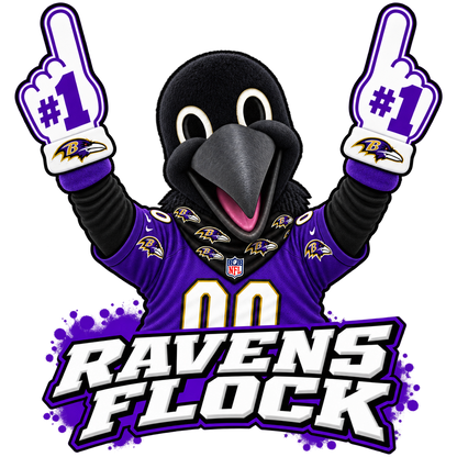 Baltimore Ravens Door Lights