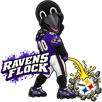 Baltimore Ravens Door Lights