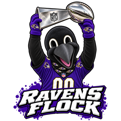 Baltimore Ravens Door Lights