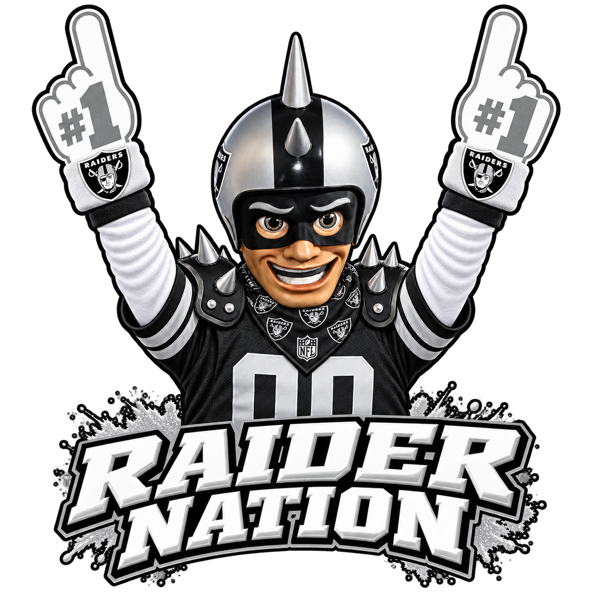 Las Vegas Raiders Door Lights