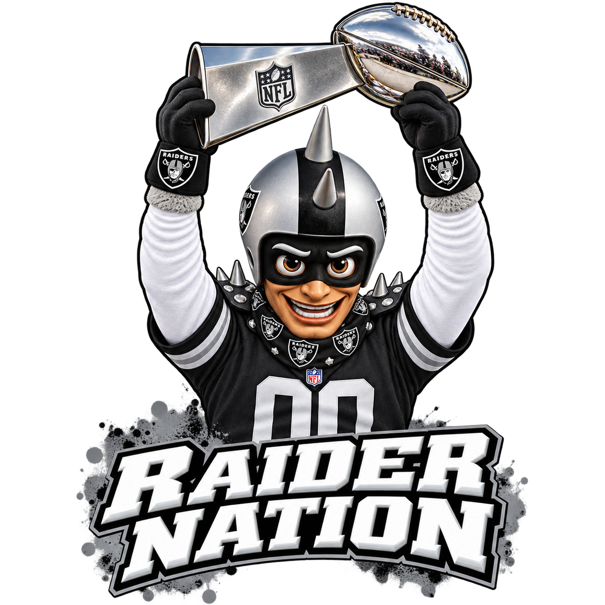 Las Vegas Raiders Door Lights