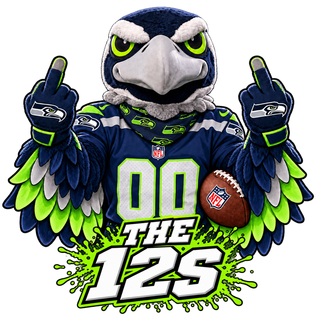 Seattle Seahawks Door Lights