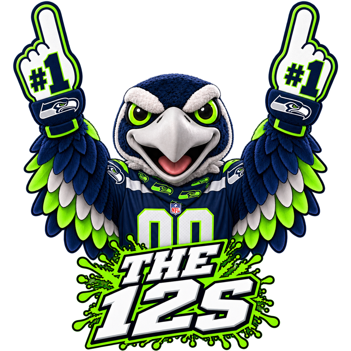 Seattle Seahawks Door Lights