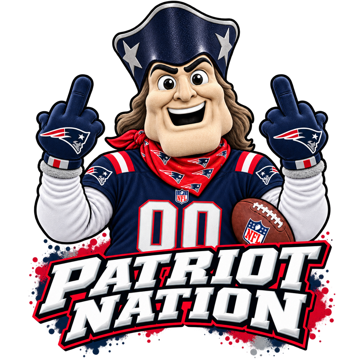 New England Patriots Door Lights