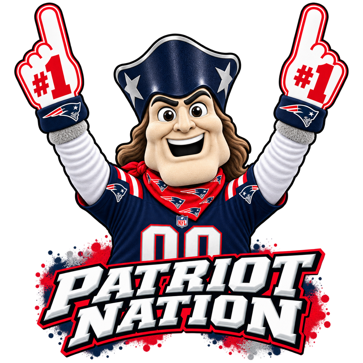 New England Patriots Door Lights